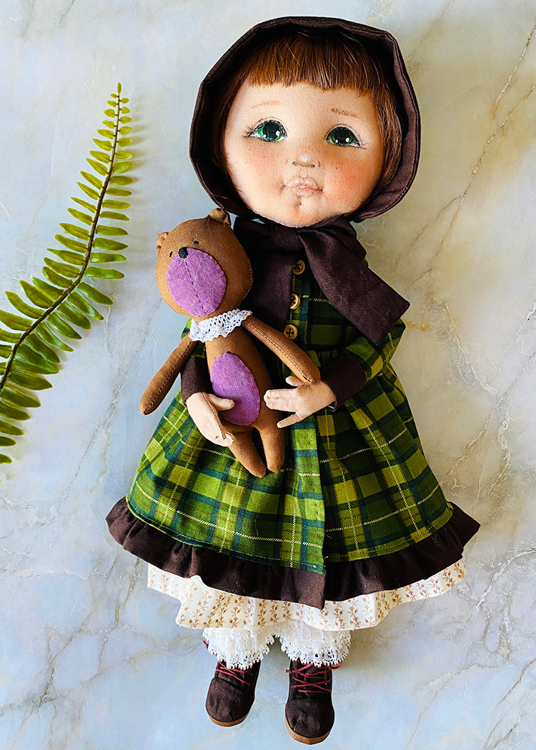 40cm Doll Cloth Pattern👚 Masha Clothes & Bear
