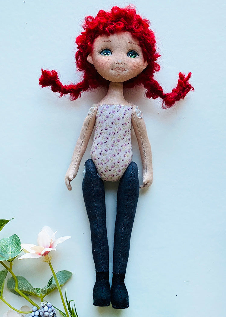 25cm Doll Pattern🧵 Dress 4Type+Pants 5Type Set+25cm Body