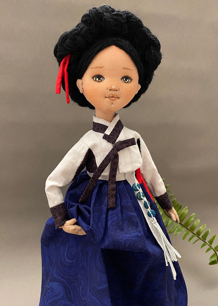 Hanbok doll 👘The Beauty (Samhoejang Jeogori)
