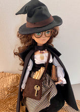 Load image into Gallery viewer, 35cm doll Pattern🩱Bookworm Witch Doll🎃/ No Face center seam