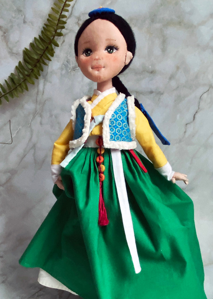 Hanbok doll 👘 Little A-ssi