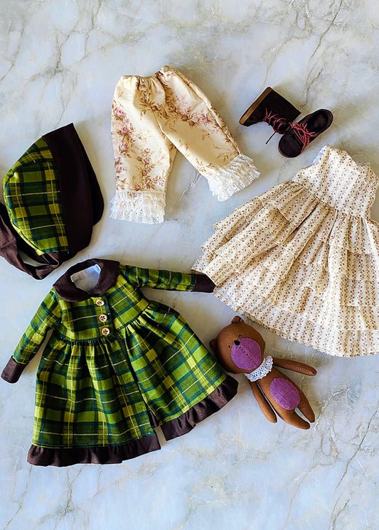 40cm Doll Cloth Pattern👚 Masha Clothes & Bear