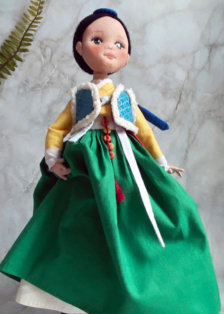 Hanbok doll 👘 Little A-ssi