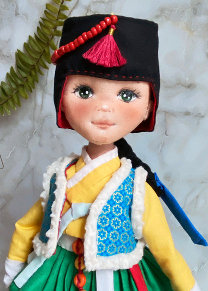 Hanbok doll 👘 Little A-ssi