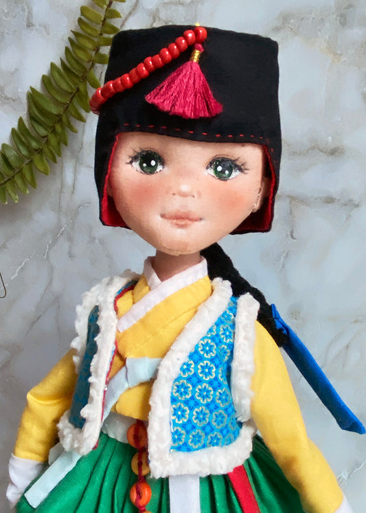 Hanbok doll 👘 Little A-ssi