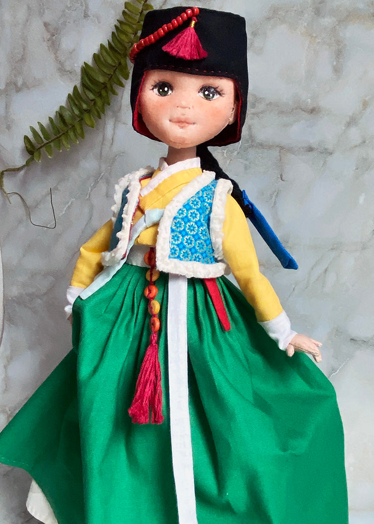 Hanbok doll 👘 Little A-ssi