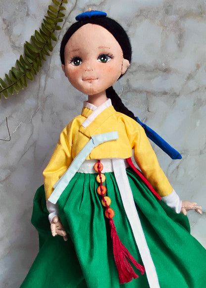 Hanbok doll 👘 Little A-ssi