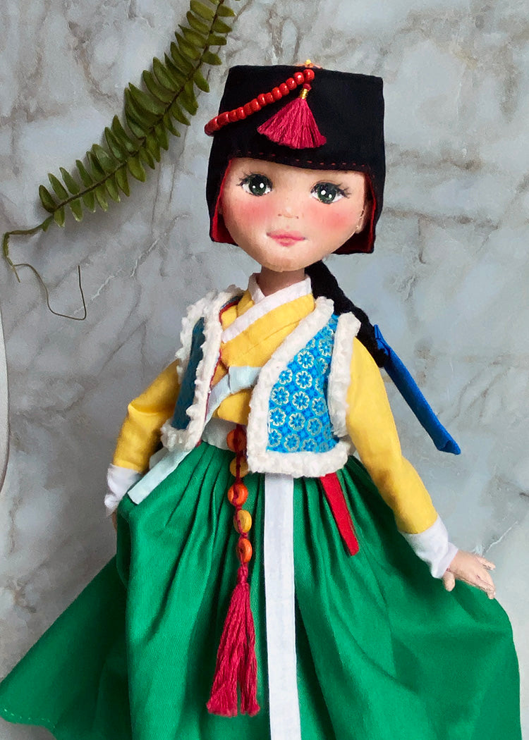 Hanbok doll 👘 Little A-ssi
