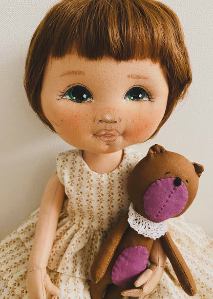40cm Doll Pattern🌈 (J) Masha & Bear Doll