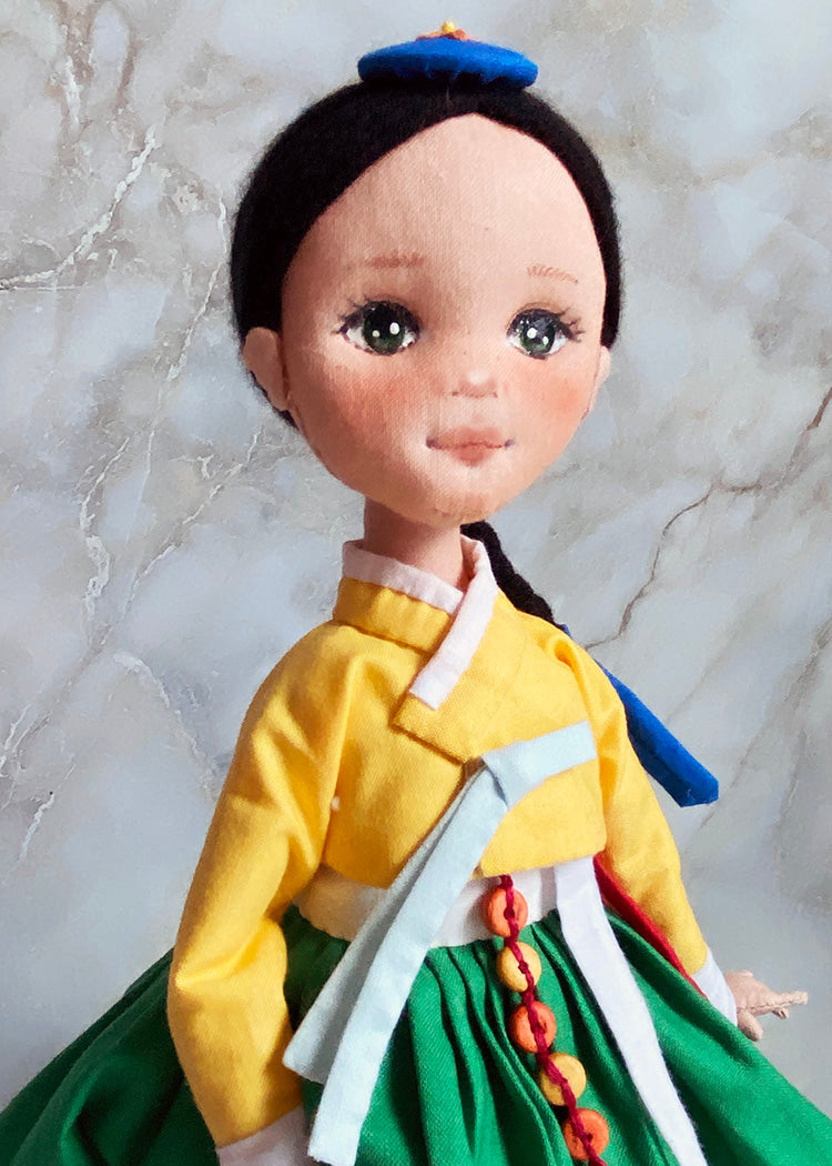 Hanbok doll 👘 Little A-ssi