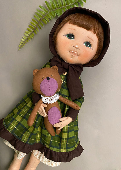 40cm Doll Pattern🌈 (J) Masha & Bear Doll
