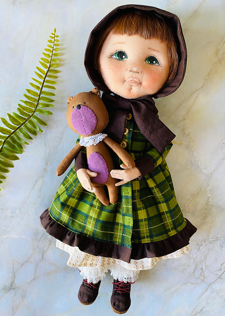 40cm Doll Pattern🌈 (J) Masha & Bear Doll