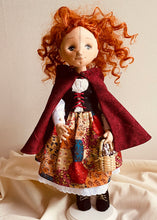 Load image into Gallery viewer, 33cm Doll cloth Pattern /  Little Red (Dress-Up)

