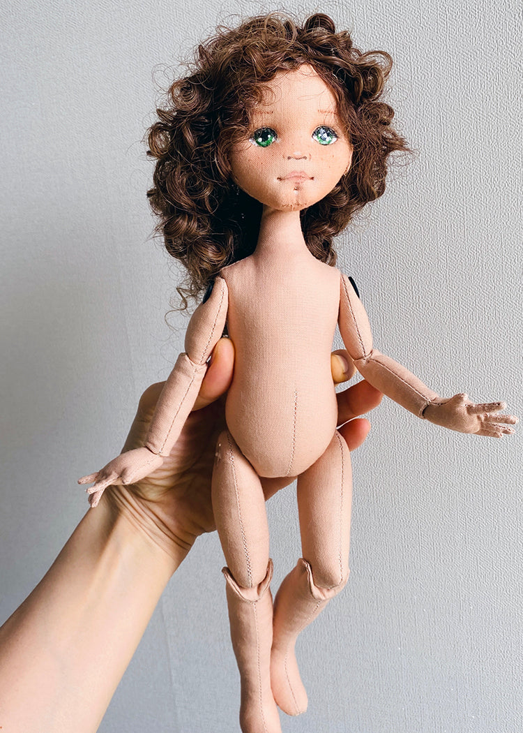 33cm Doll Body Pattern🎀 Jointed Doll Body