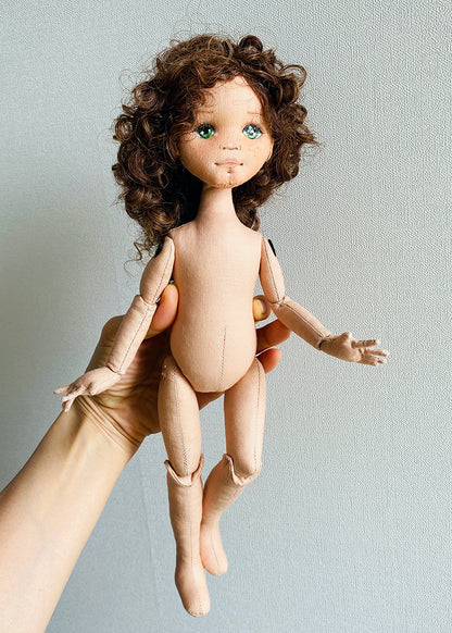 33cm Doll Body Pattern🎀 Jointed Doll Body