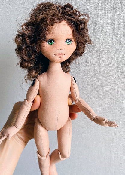 33cm Doll Body Pattern🎀 Jointed Doll Body