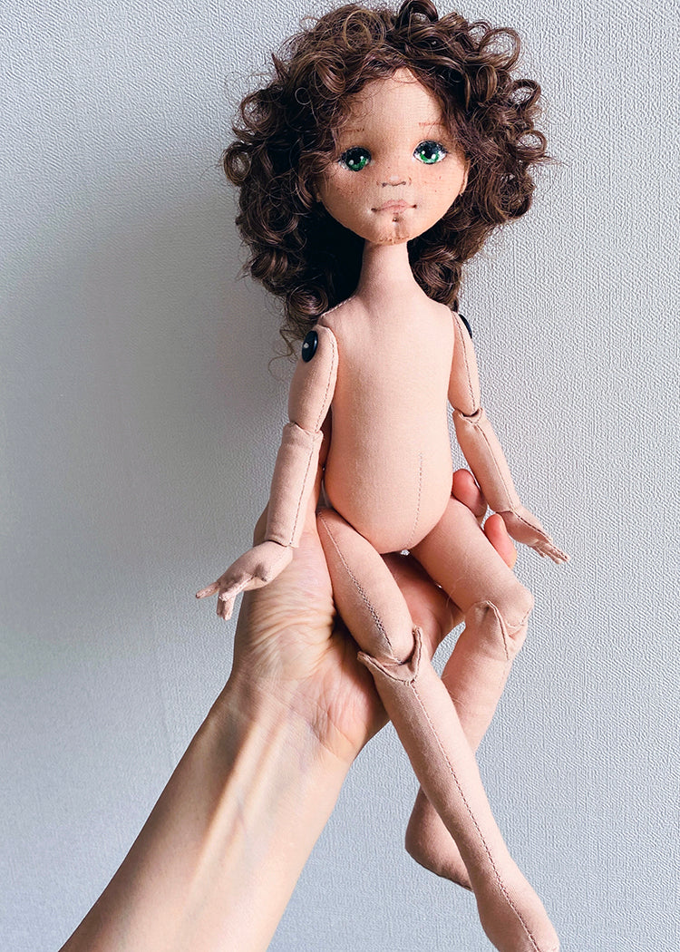 33cm Doll Body Pattern / Jointed Doll Body