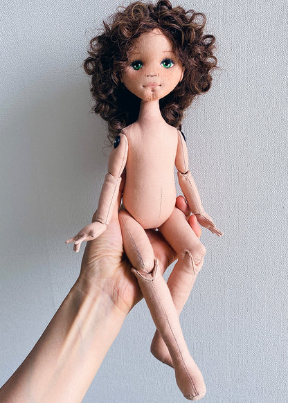 33cm Doll Body Pattern🎀 Jointed Doll Body