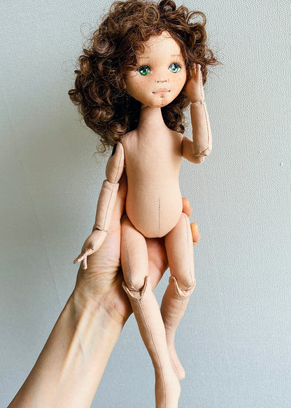 33cm Doll Body Pattern🎀 Jointed Doll Body