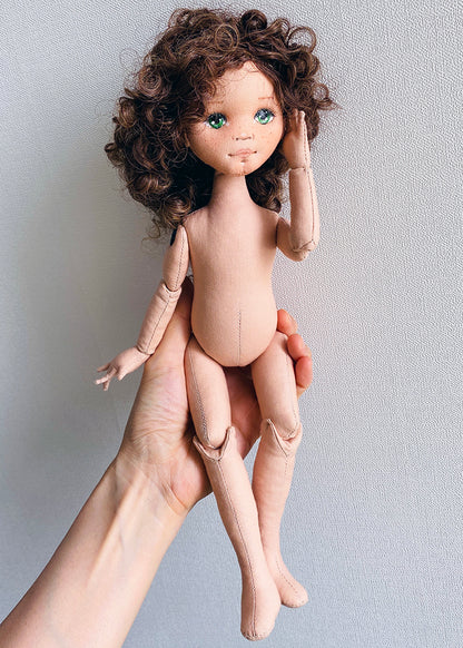 33cm Doll Body Pattern🎀 Jointed Doll Body