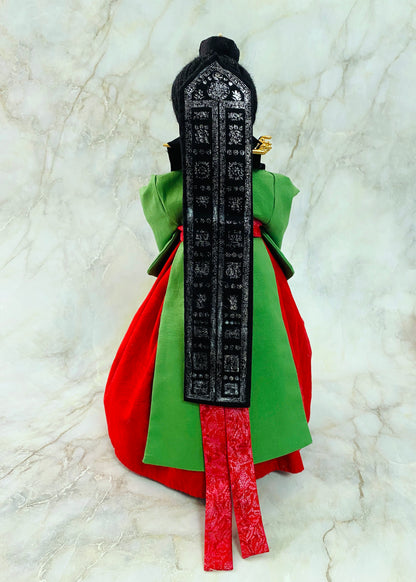 Hanbok doll 👘 Korean Wedding Hanbok Doll (Wonsam)