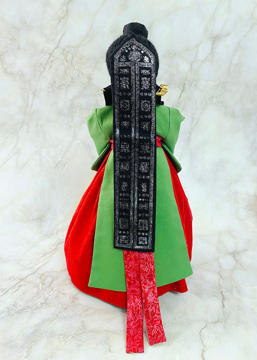 Hanbok doll 👘 Korean Wedding Hanbok Doll (Wonsam)