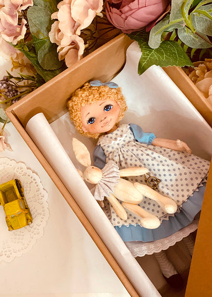 25cm Doll Clothes Pattern 🧵 Alice & Rabbit (Dress-Up)