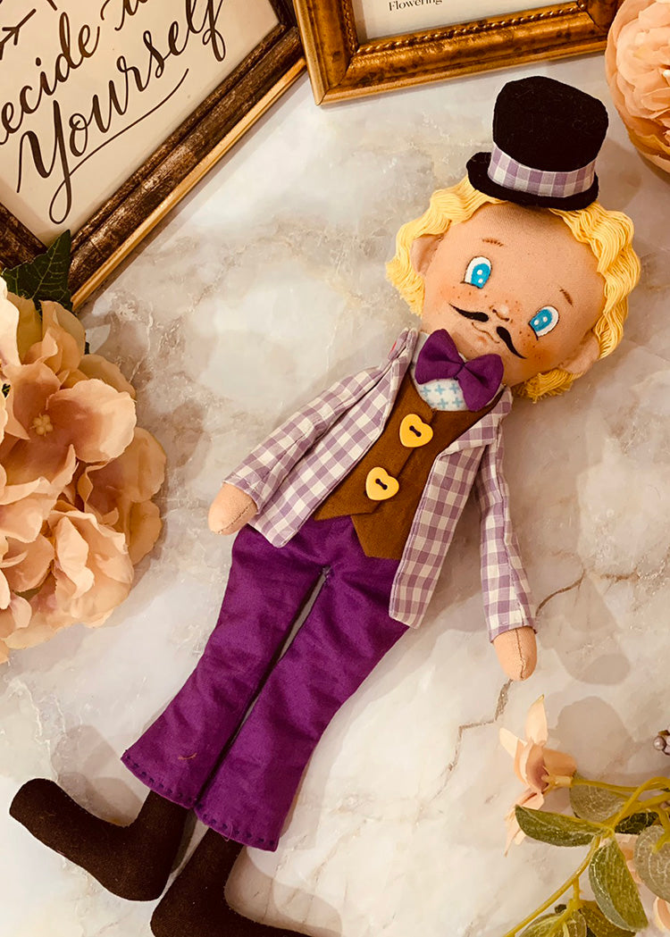 Easy Doll Pattern 🌈Mad Hatter