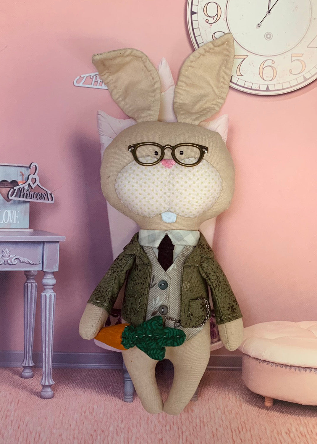 Easy Doll Pattern🌈 Rabbit Couple