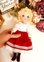 Load image into Gallery viewer, 25cm Doll Pattern 🎀 (J) Little Red (Dress-Up)

