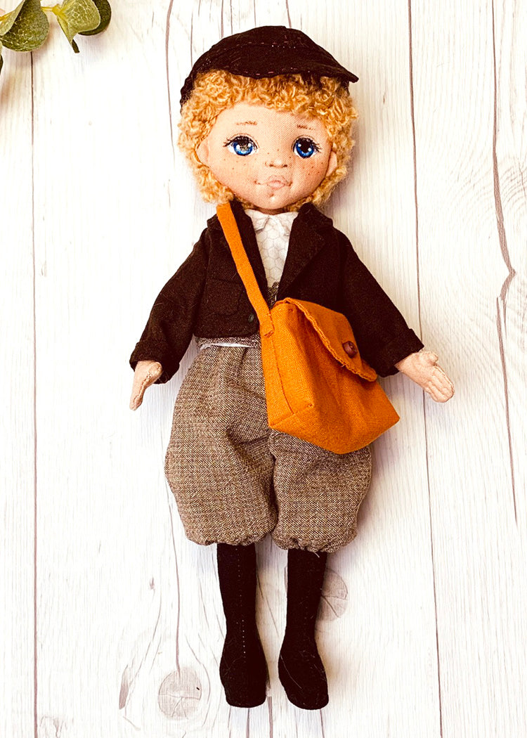 25cm Doll Clothes Pattern🧵 NewsBoy (Dress-Up)