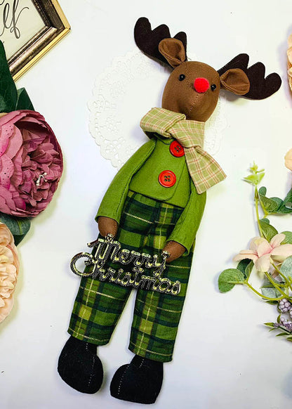 Easy Doll Pattern🌈 Rudolph the Red-Nosed Reindeer