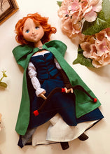 Load image into Gallery viewer, 35cm doll Pattern / A woman in a cape (Face center seam)
