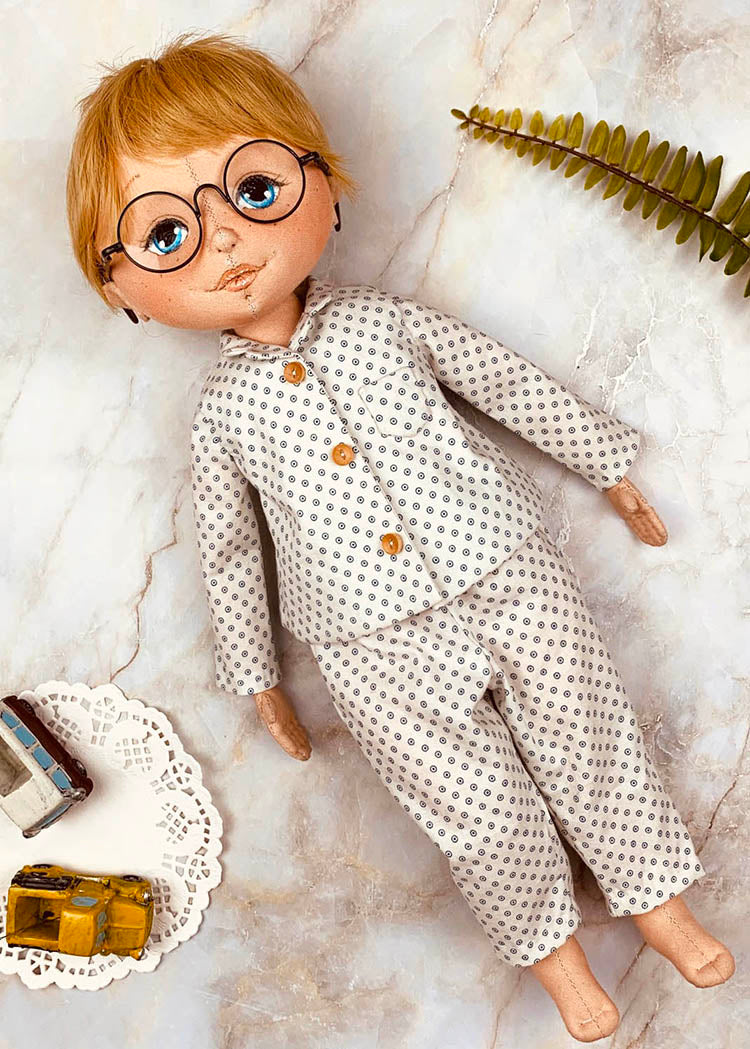 40cm Doll cloth Pattern👚Bess&John Clothing Sets