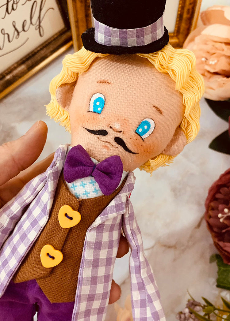 Easy Doll Pattern 🌈Mad Hatter