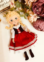 Load image into Gallery viewer, 25cm Doll Pattern 🎀 (J) Little Red (Dress-Up)
