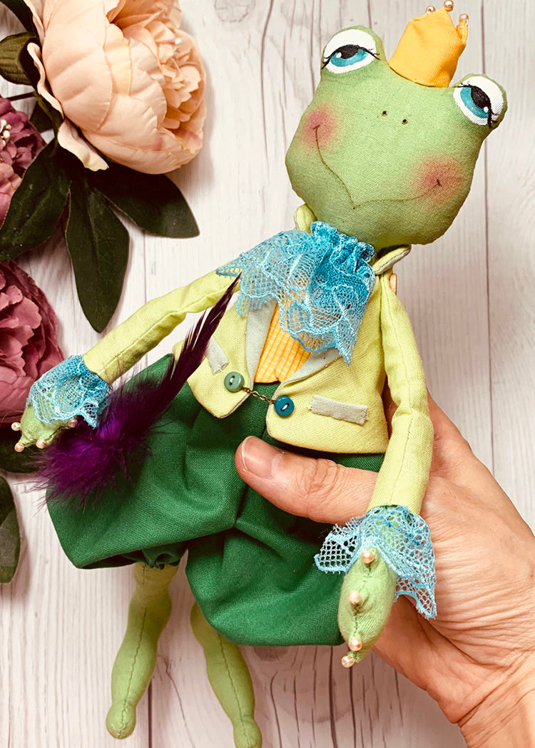 Easy Doll Pattern🌈 Frog Prince