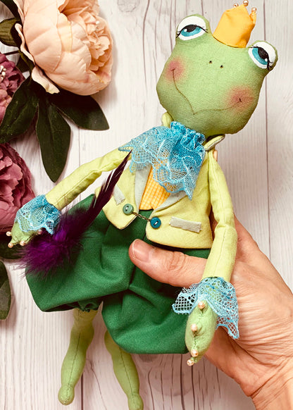 Easy Doll Pattern🌈 Frog Prince
