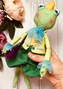 Easy Doll Pattern🌈 Frog Prince