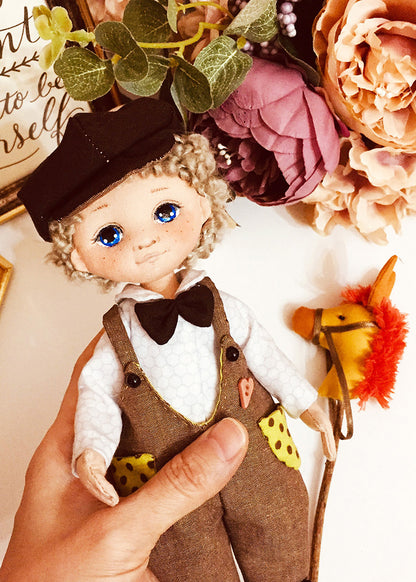 25cm Doll Clothes Pattern🧵 TomBoy (Dress-Up)