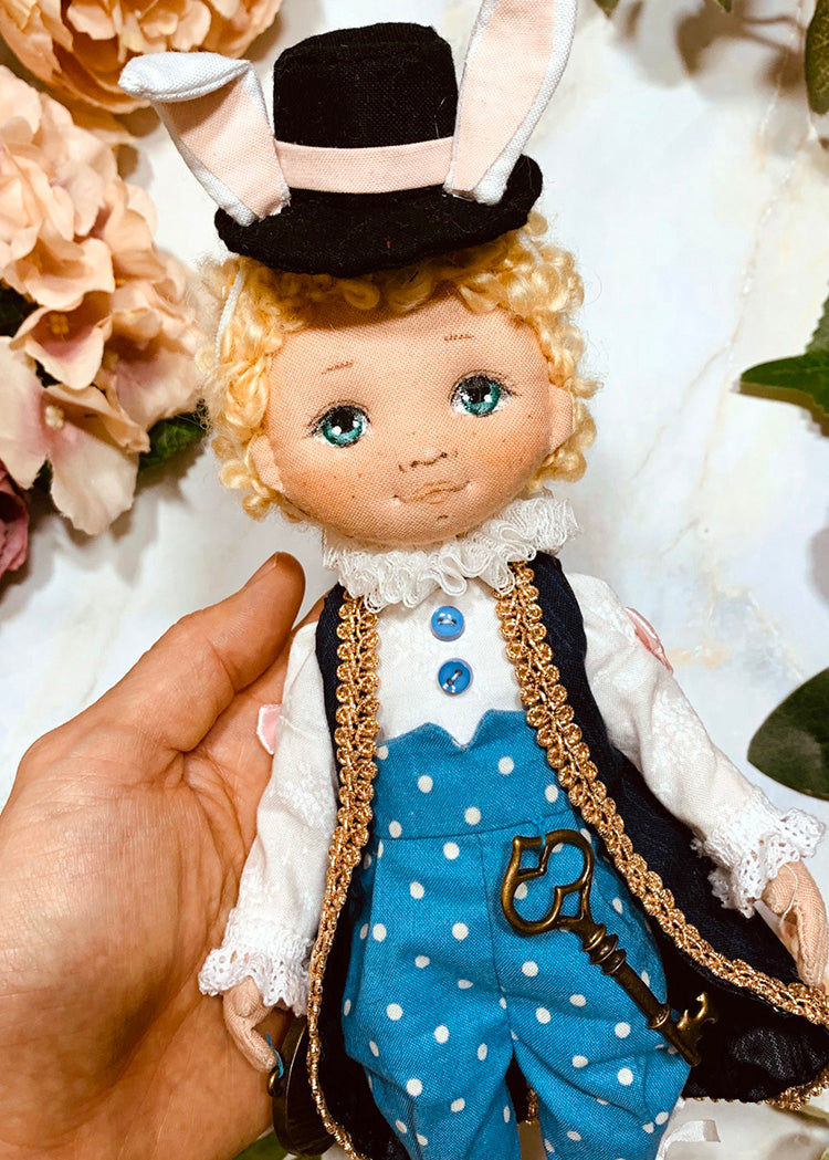 25cm Doll Clothes Pattern🧵Time Rabbit (Dress-Up)