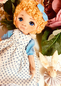 25cm Doll Clothes Pattern 🧵 Alice & Rabbit (Dress-Up)