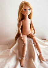Load image into Gallery viewer, 33cm Doll Body Pattern / Bead-Jointed Doll Body (Face center seam)
