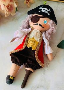 Easy Doll Pattern🌈 Captain Hook & Crocodile