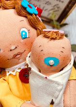 Load image into Gallery viewer, Easy Doll Pattern🌈 Mam &amp; Baby

