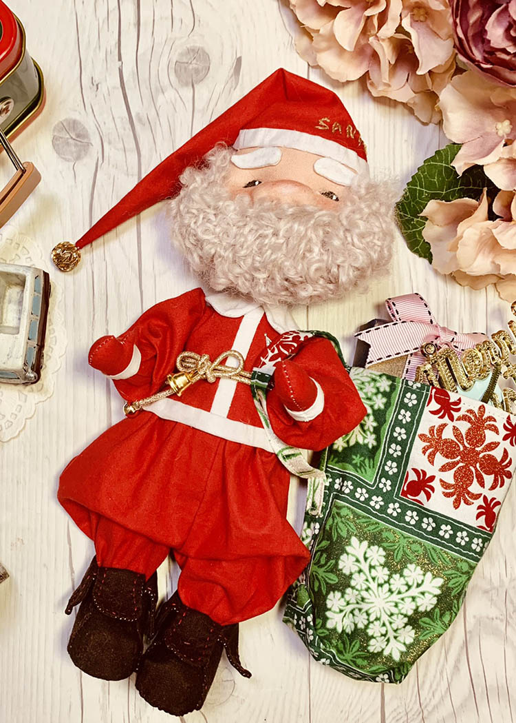 Easy Doll Pattern🌈 Santa claus