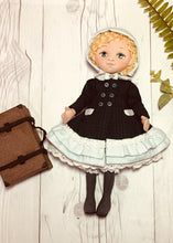 Load image into Gallery viewer, 25cm Doll Clothes Pattern🧵 Sara &amp; Suitcase (Dress-Up)
