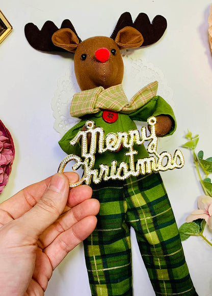 Easy Doll Pattern🌈 Rudolph the Red-Nosed Reindeer