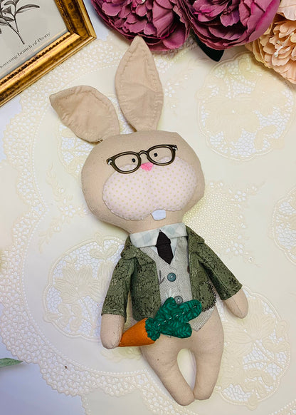 Easy Doll Pattern🌈 Rabbit Couple