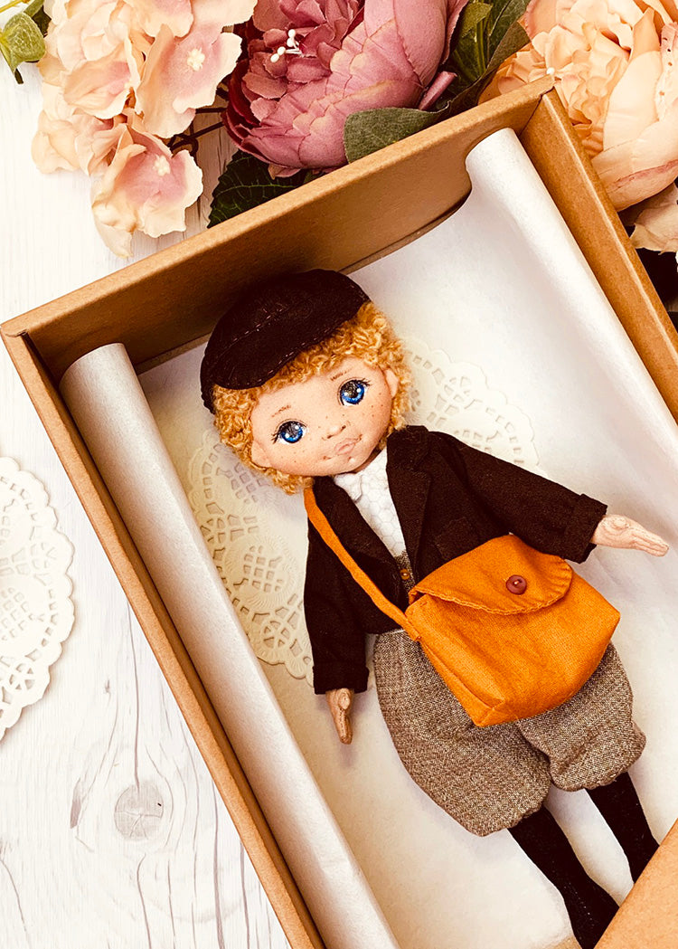 25cm Doll Clothes Pattern🧵 NewsBoy (Dress-Up)